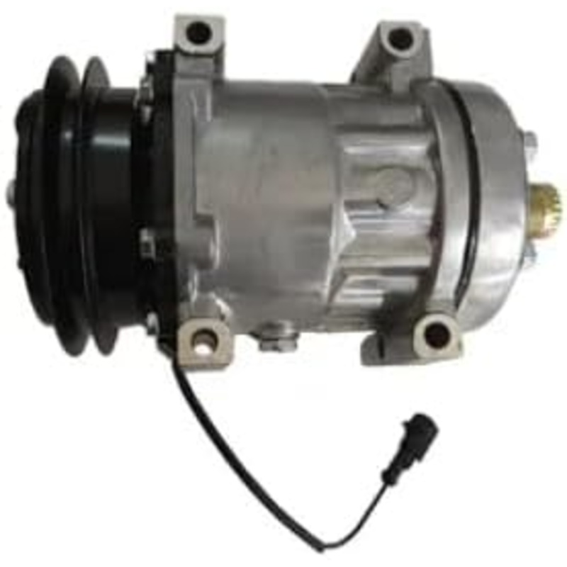 SD7H15 Air Conditioning Compressor 84159489 for CASE Backhoe Loader 580N 580SN 590SN 580SN WT