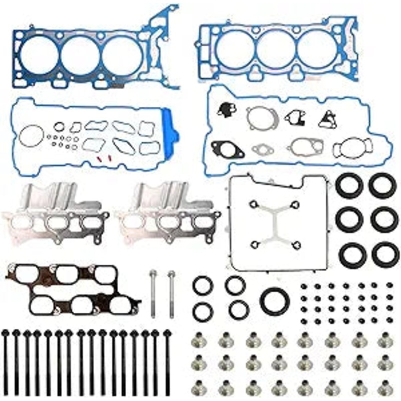 Cylinder Head Gasket Bolts Kit HS26376PT-5 for Chevrolet Traverse Buick Enclave GMC Acadia Saturn Outlook 3.6L V6 2009-2017
