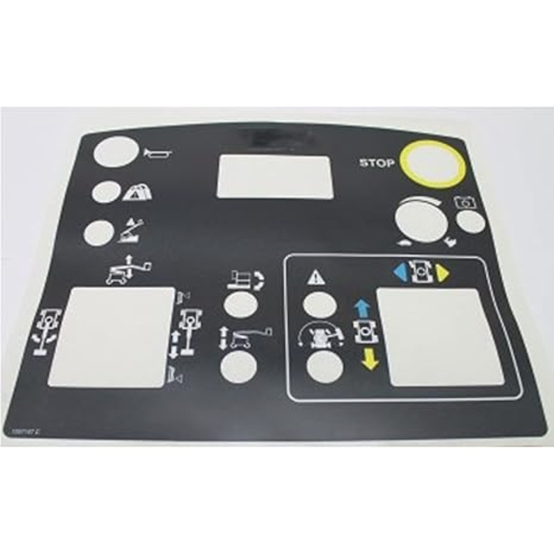 Platform Control Panel Decal 1257157GT 1257157 for Genie Boom Lift Z-33/18