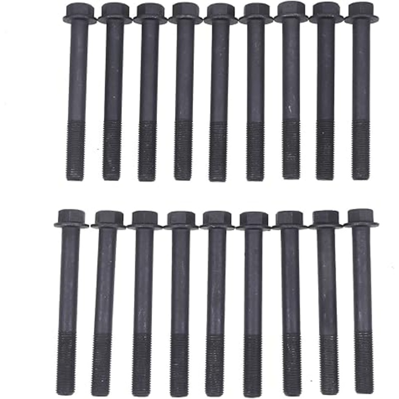 22Pcs Cylinder Head Bolt 7W-2518 7W-2519 7W-2520 for Caterpillar CAT Engine 3054 3056 3056E Excavator M315 213 214 224 307 312B 312C