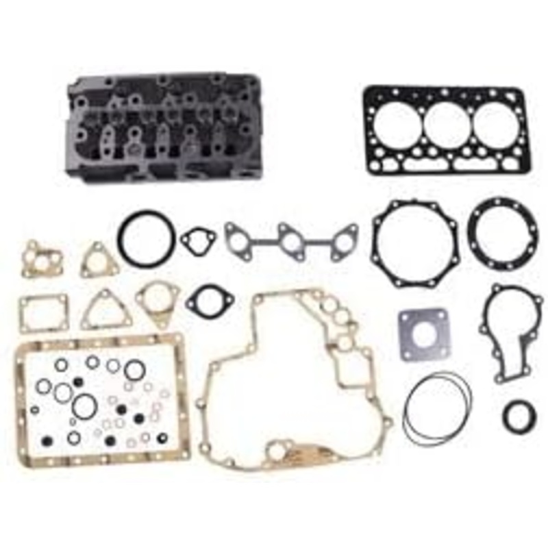 Cylinder Head With Gasket Kit 6688058 7016963 for Kubota Engine D722 Bobcat Excavator 418 320 319 322 323 321 E10 E08 E16 E14 Loader 463 453 MT52 MT50