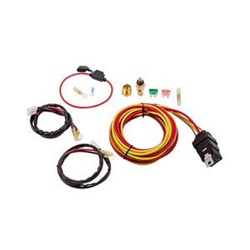 185 Degrees On-165 Degrees Off Electric Fan Wiring Harness Kit