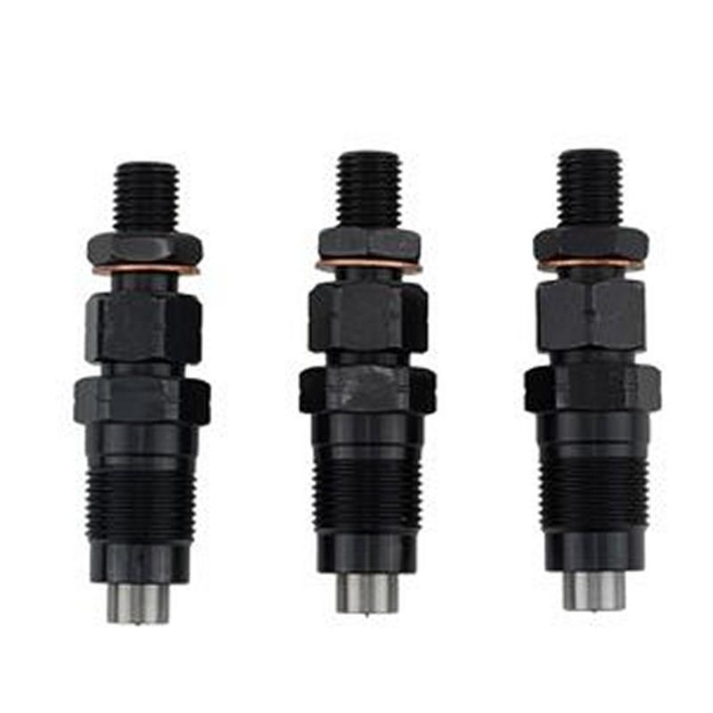 3 Pcs Fuel Injector 119517-53001 for Yanmar Engine 3TNV70-SDB 3TNV70-VBVA Excavator SV17 SV18