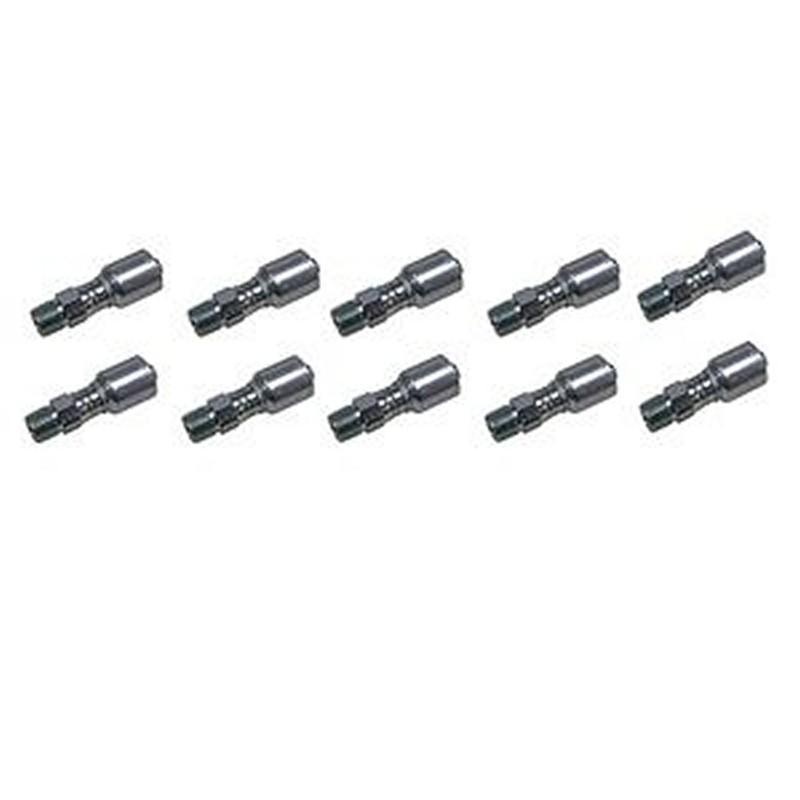 10 Pcs Hydraulic Hose Fitting With 3/8 NPT Male Swivel 11343-6-6 for Parker