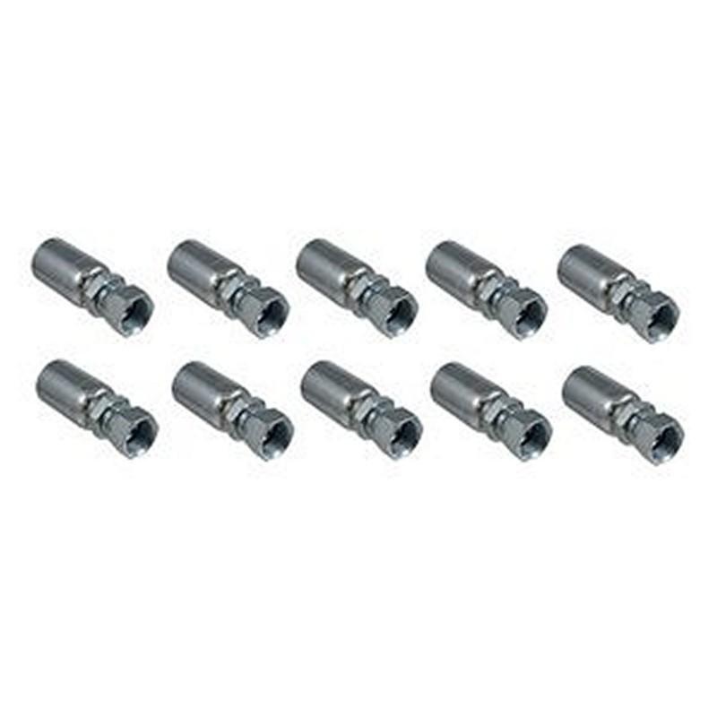 10 Pcs Hydraulic Hose Fitting With 3/8 Thread FJX-06-06 for Parker