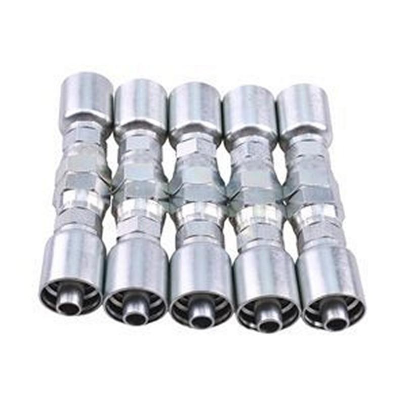 10 Pcs Hydraulic Hose Fitting With 5/8 Female JIC Swivel 10643-10-8 for Parker