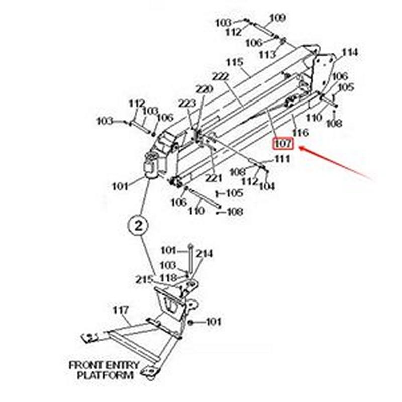 Jib Lift Cylinder 1001230371 1683609 for JLG Boom Lift 24RS 24RSJ 460SJ 600AJ 600SJ 660SJ 660SJC 800AJ 860SJ