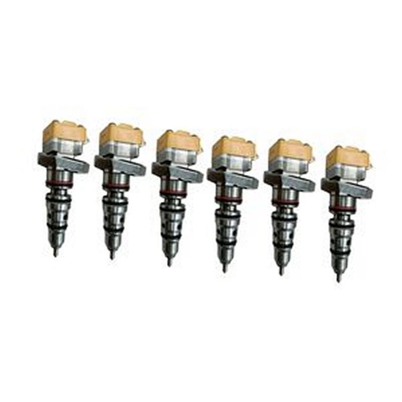 6 PCS Fuel Injector 178-0199 For Caterpillar CAT Engine 3126 C7 Excavator 322C 325C