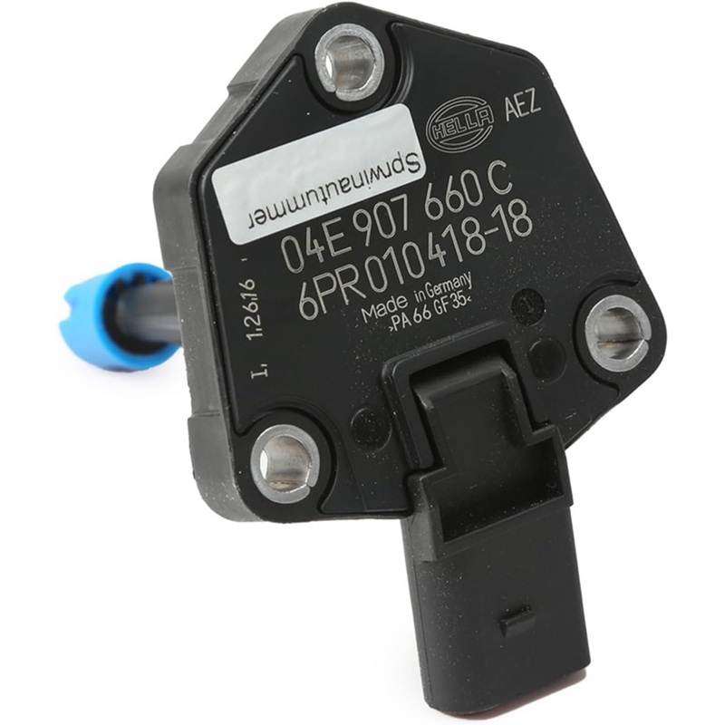 04E907660 04E907660C Engine Oil Level Sensor Oil Levelling Sensor Compatible with Audi A3 Q2 Seat Leon Ateca Skoda Octavia Superb VW Beetle Caddy CC Golf Jetta Passat Polo Tiguan Touran
