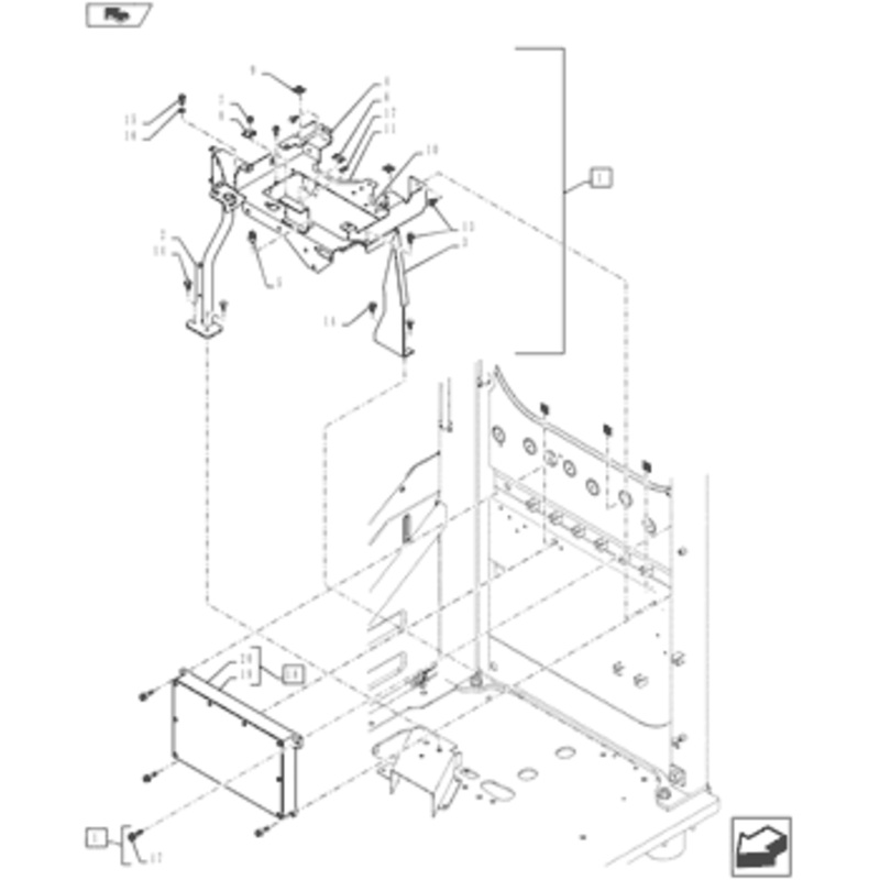Controller LC22E00220F1 for Kobelco SK350-9 New Holland E385C Excavator