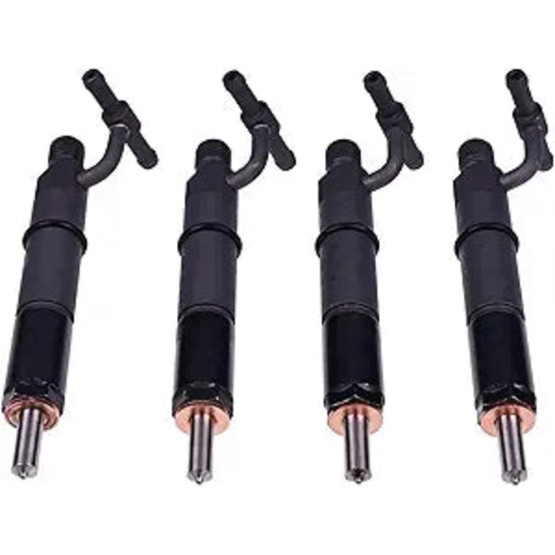 4 Pcs Fuel Injector 6204-11-3101 for Komatsu Engine 4D95LE-2D 4D95LE-2A 4D95LE-2B Excavator PC60-7
