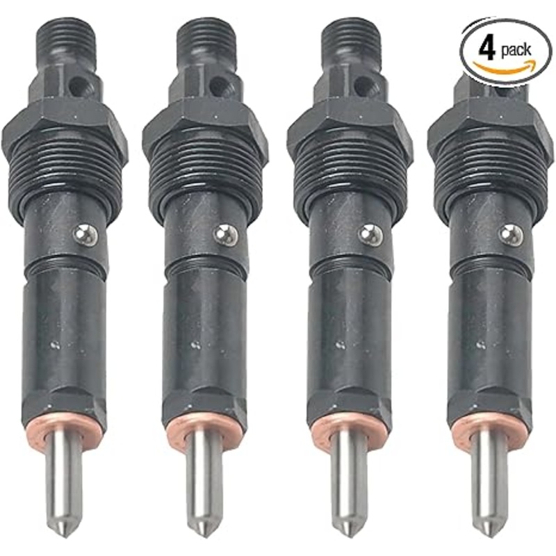 4Pcs Fuel Injector 3919336 for Cummins Engine 4-390 4T-390 4BT 4BT3.9 4B 4B3.9 CASE Loader 85XT 570LXT 580L 580SK Tractor 550E 550G