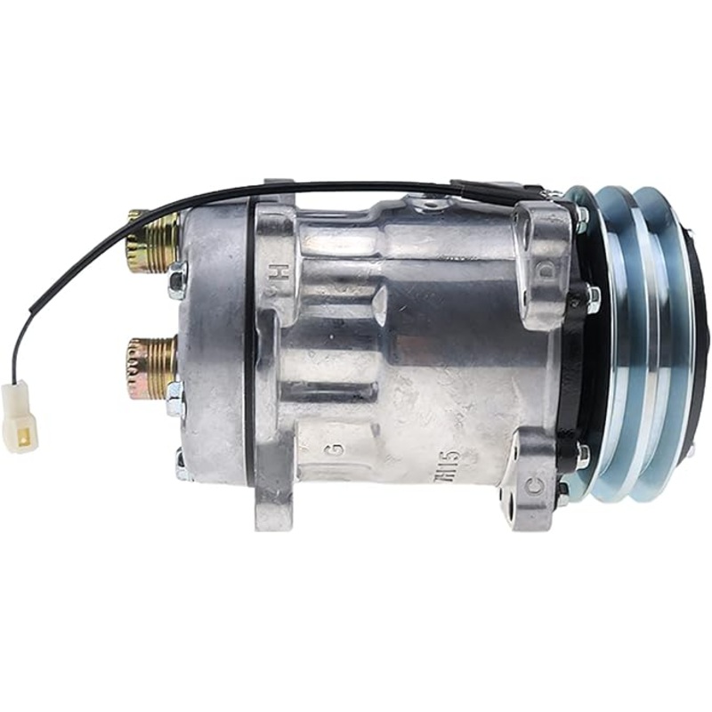 SD7H15 A/C Compressor 85817170 for New Holland Backhoe Loader B110 B115 B95 B90B LB75 LB110.B LB75.B