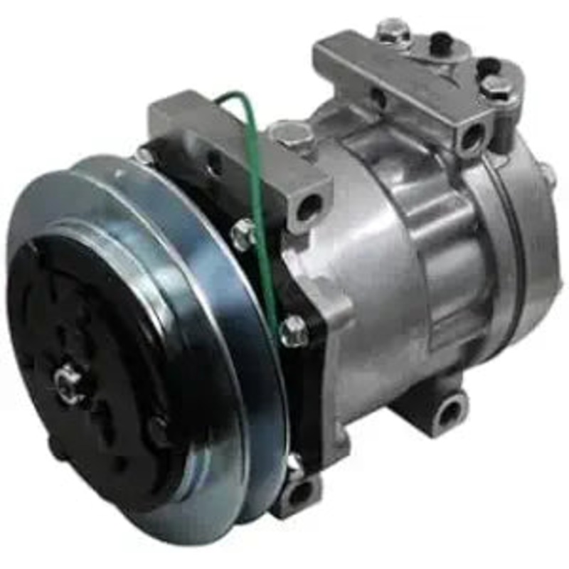 12V SD5H09 Aftermarket Sanden 6300 6301 6329 A/C Compressor for Truck Bus SUV Excavator Loader Bulldozer