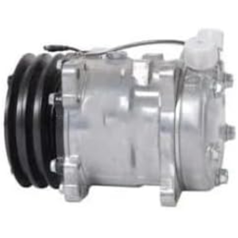 12V SD5H11 A/C Compressor 48098945 for New Holland Tractor T2320 T2410 T2420 TC40DA TC45DA Boomer3040