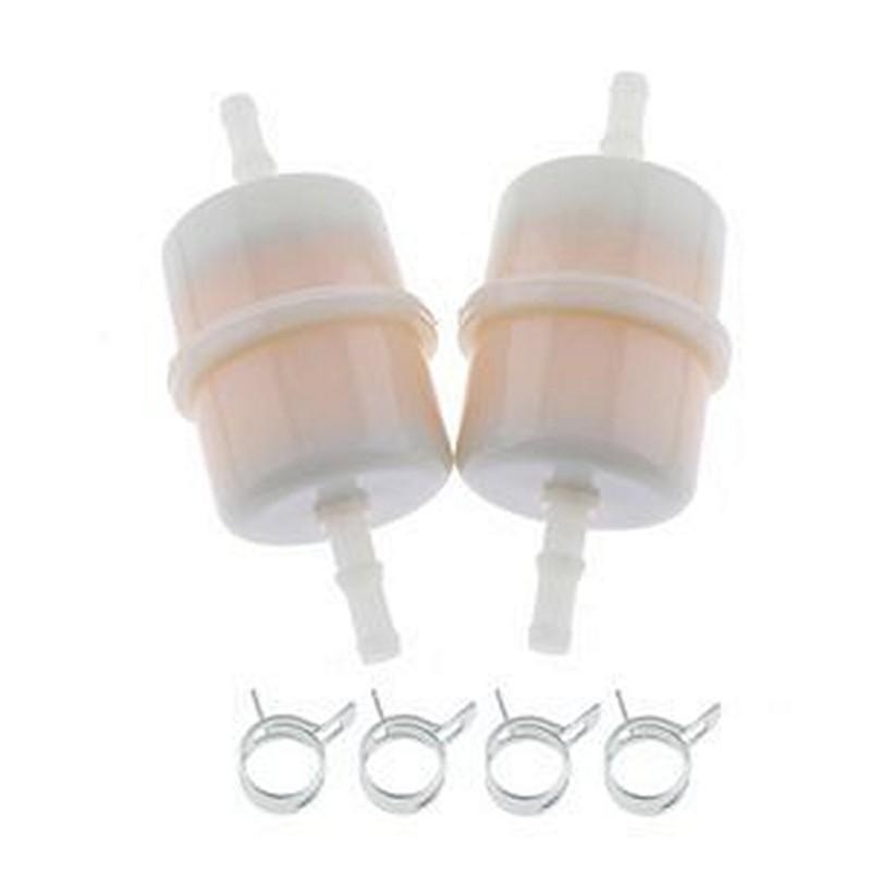 2Pcs Inline Fuel Filter UC16183 for John Deere 2400 2700 652R 661R W61R Z710A Z720A Z915B Z915E Z925A Z925M Z930M Z945M Z955M Z955R