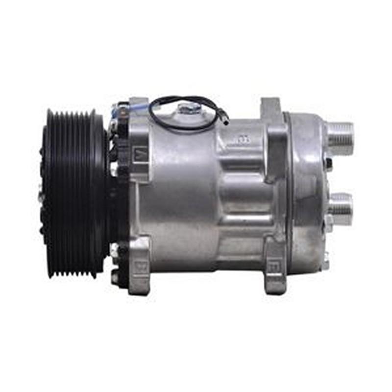 SD7H15 A/C Compressor 355092M91 for Perkins Engine A4.236 Massey Ferguson Tractor 373 374 394 383 384 393