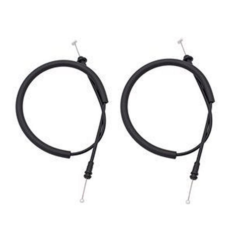 2 Pcs Door Latch Cable 55275106 for Dodge Ram Pickup Truck 1500 2500 3500