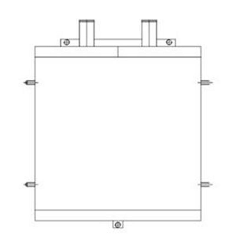 Water Radiator Core 30/926621 for JCB 403C-11