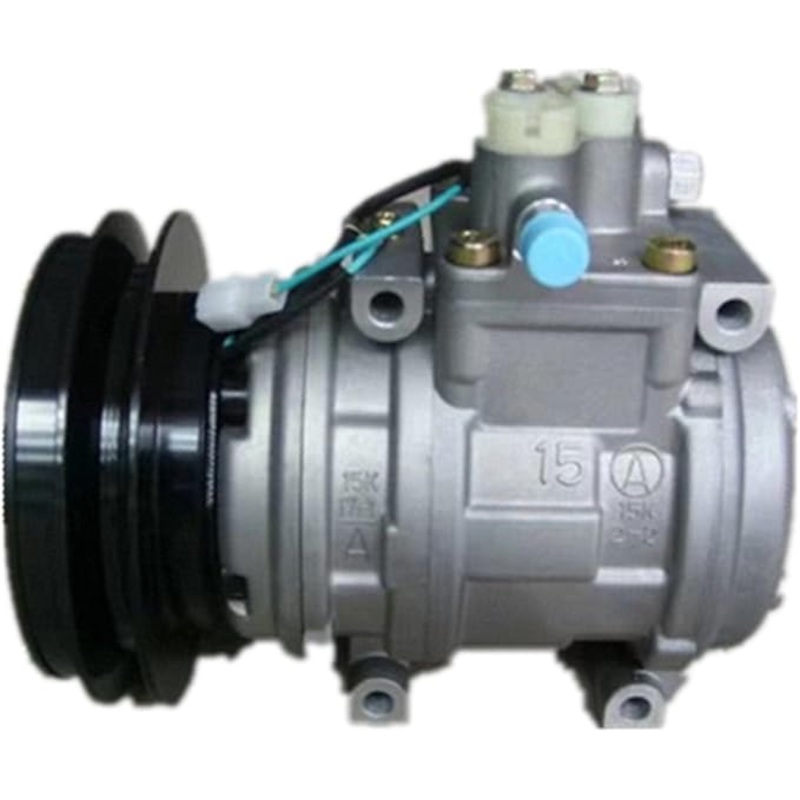 10PA15C A/C Compressor 20Y-979-8130 for Komatsu PC1800-6 WA380-DZ-3 D41E-6 D41P-6 D41PF-6 D61E-12 D61EX-12 D61PX-12 D68ESS-12