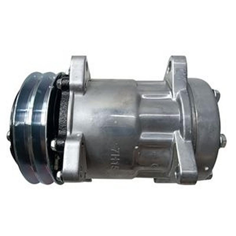 SD7H15 12V A/C Compressor 123/04998 for JCB Excavator 8080 Backhoe Loader 2CX 2CXL 2CXS 2CXSL 4C 4WD