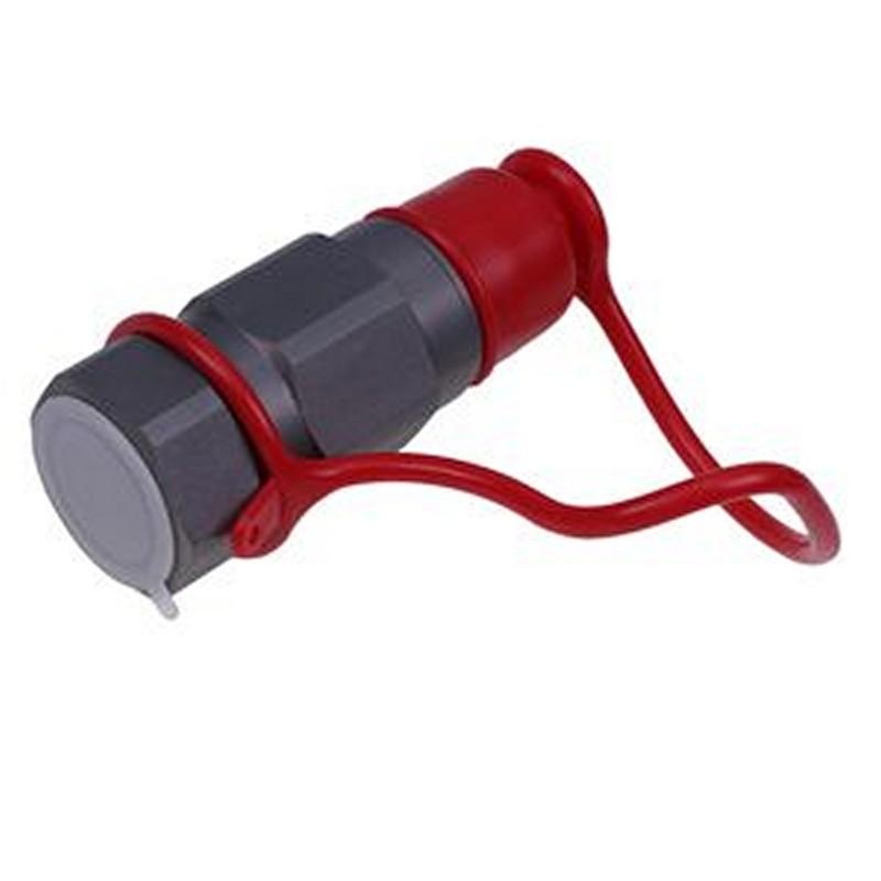 3/4 SAE Thread 1/2 Body Male Flat Faced Quick Coupler 7246777 7010842 6674688 6667808 for Bobcat Excavator 319 320 331 334 335 E08 E10 E16 E32 E60 E85