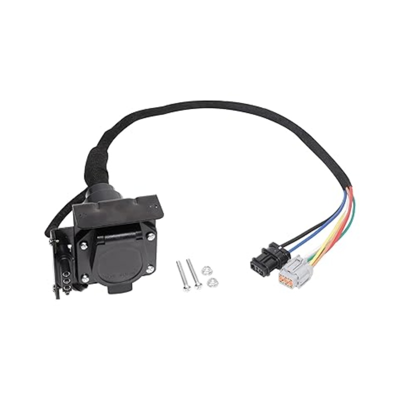 4 Way Flat and RV 7 Way Trailer Wiring Harness for Nissan Frontier 2005-2025/Nissan Xterra 2005-2015/Suzuki Equator 2009-2012, Factory Tow Package Required