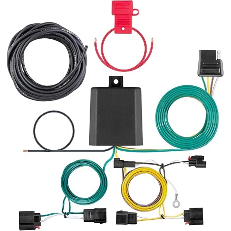 56426 Vehicle-Side Custom 4-Pin Trailer Wiring Harness, Fits Select Jeep Grand Cherokee