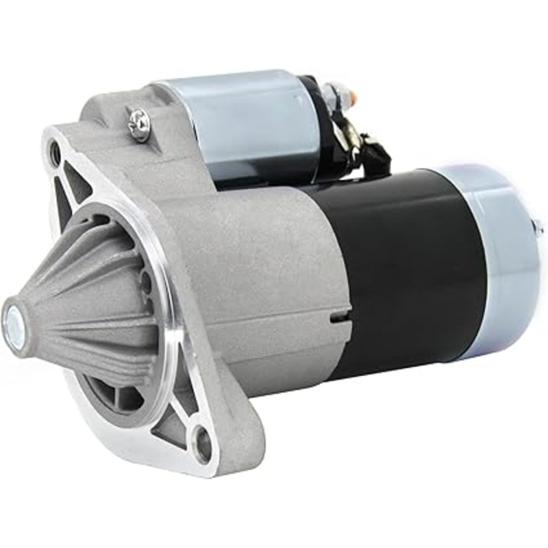 New Starter Motor Compatible with 4.0L Jeep Cherokee 1999-2001,Grand Cherokee 1999-2002 4.0L TJ,Wrangler 1999-2002 4.0L Replace# 56041012AB