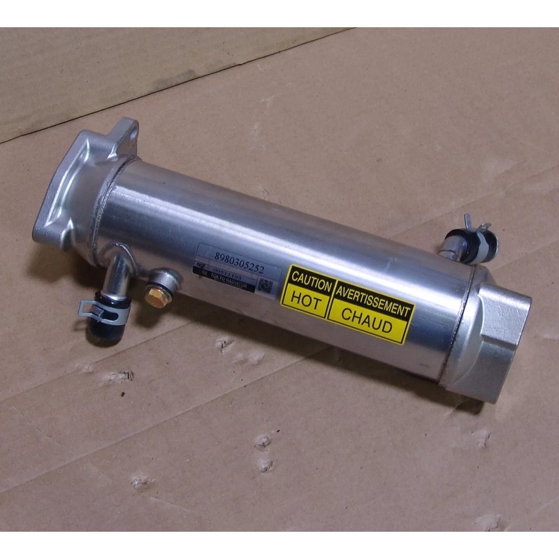 EGR Cooler Assembly 8980305252 for Isuzu Engine 4LE1 4LE2 Hitachi Excavator ZX70-3 ZX75UR-3 ZX75US-3 ZX85US-3 ZX85USB-3