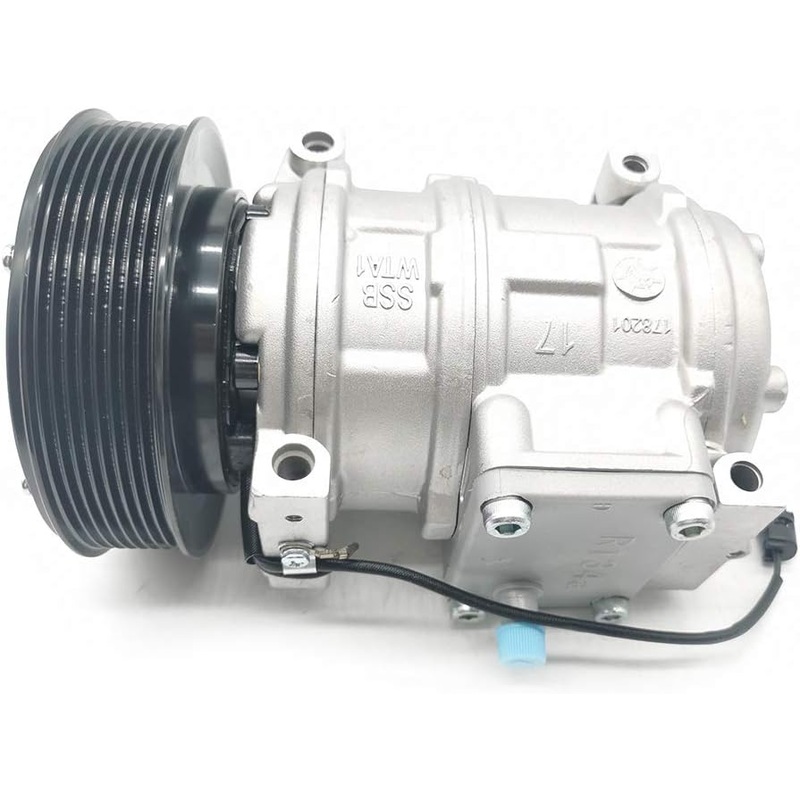 10PA17C A/C Compressor RE69716 for John Deere Skid Steer Loader 317 325 332 CT322 CT332