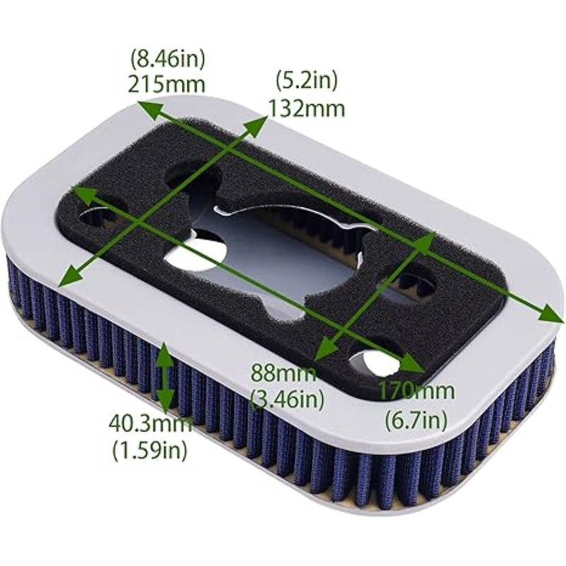 Air Filter 29036-88B 29331-96 for Harley-Davidson Sportster 883 1200 XLH1200 XL1200C XLH883 XL883C XL883P XLH883R