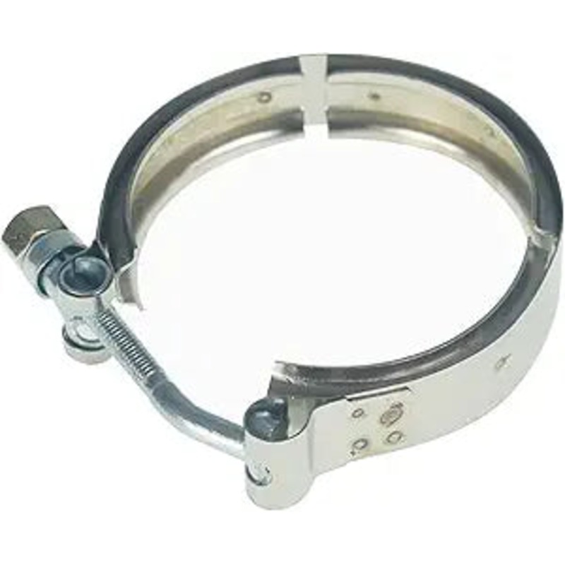 Exhaust Tube Turbo Outlet V Band Clamp 3903652 for Cummins Engine 4B3.9 6B5.9 6BT 5.9 89-02 Dodge Ram 2500 3500