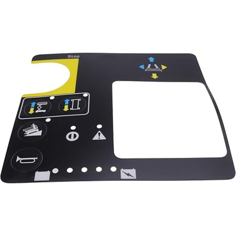 Control Box Overlay Decal 78673 78673GT for Genie Scissor Lift GS-1530 GS-1532 GS-1930 GS-1932 GS-2032 GS-2046 GS-2632 GS-2646 GS-3246