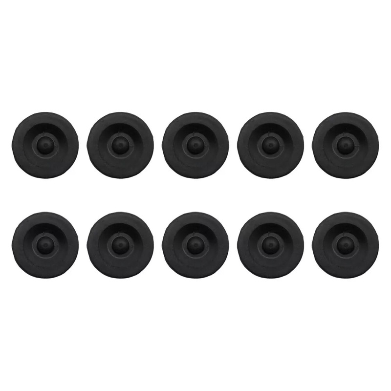 10 Pcs Black Rubber Grease Plug Hub Dust Cap TLU31-0009 085-001-SP for Dexter EZ Lube Trailer Axle