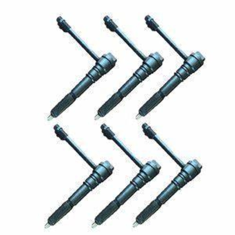 6 Pcs Fuel Injector 6211-12-3100 for Komatsu Engine S6D140E-2