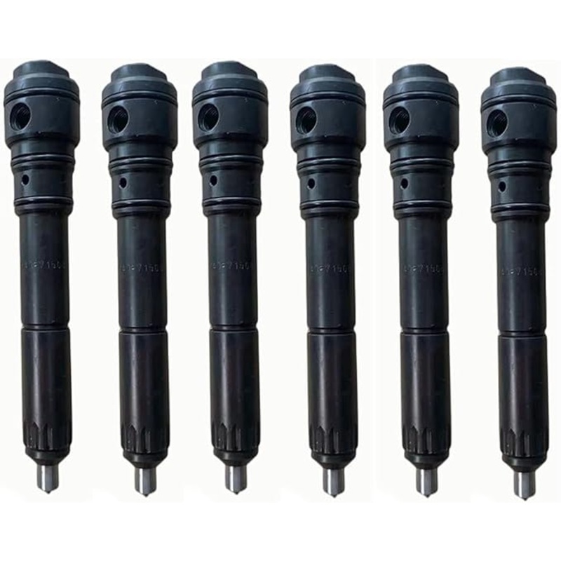 6 Pcs Fuel Injector 6211-12-3500  for Komatsu Engine SA6D140E-2A-7