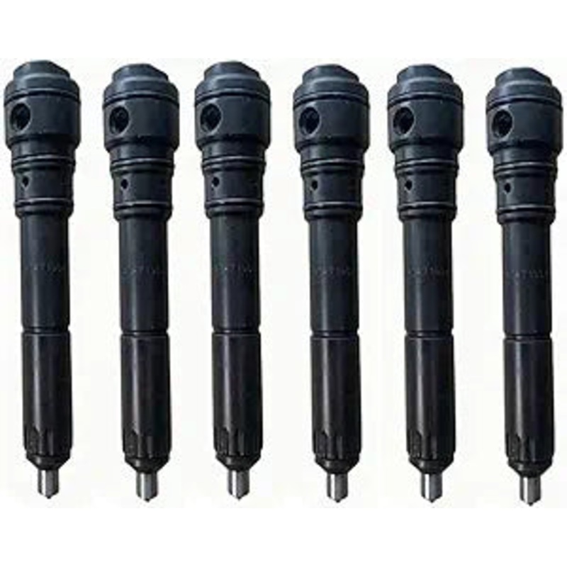 6 Pcs Fuel Injector 6212-12-3200 for Komatsu Engine SA6D140 SAA6D140E