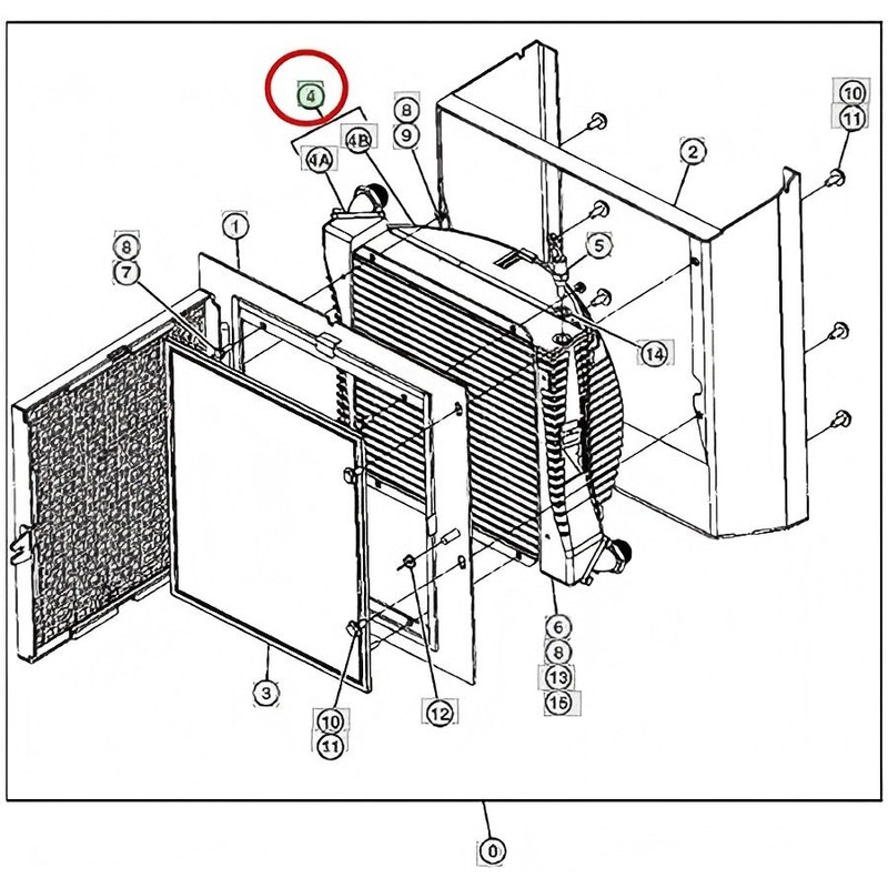 Hydraulic Oil Cooler FFSB114579 for Isuzu Engine 6BG1 Hitachi Excavator ZAXIS200F ZAXIS250F ZX200LC ZX250 ZAXIS240F-3 ZAXIS290F-3