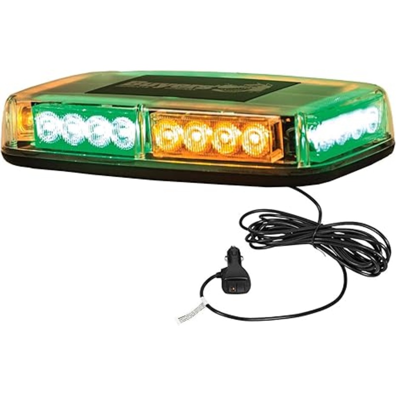 12-24V 11 Rectangular Multi-Mount LED Mini Light Bar 8891049 for Buyers Snow Plow Truck Work Truck Trailer