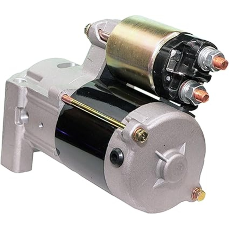 410-52114 Starter Compatible With/Replacement For John Deere 737 757 X465 Gator TH 6X4 /Kawasaki FH721D Engine /AM133646 MIA11409 SE501879 /21163-7004 21163-7015 /EG371-63010 EG371-63011