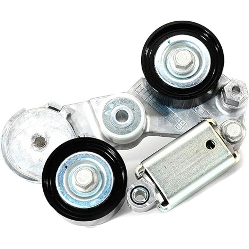 Belt Tensioner Assembly with Pulley Compatible with Chevrolet Malibu 2008-2010 2013-2014, Impala 2014 & Buick LaCrosse, Regal 2012-2016 & Saturn Aura, Vue, Replace# 12663047, 12655192
