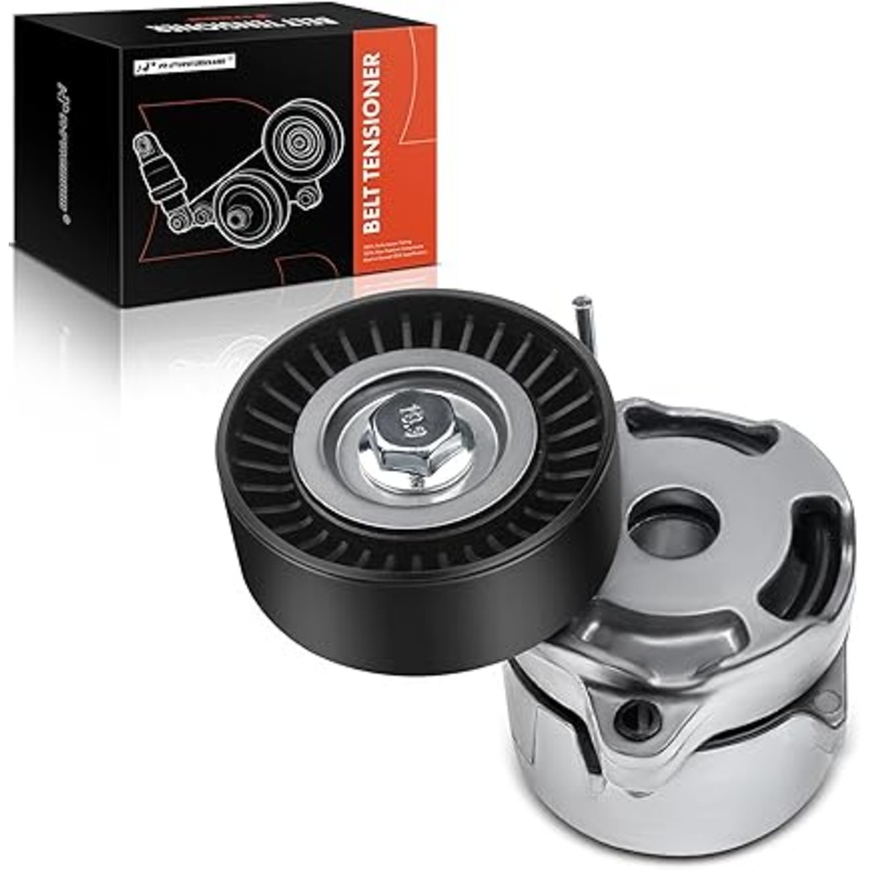 Belt Tensioner Assembly with Pulley Compatible with Subaru Forester 2011-2018, Impreza 2012-2015, Legacy 2013-2019, Outback WRX, Replace# 23769AA040, 23769AA05A