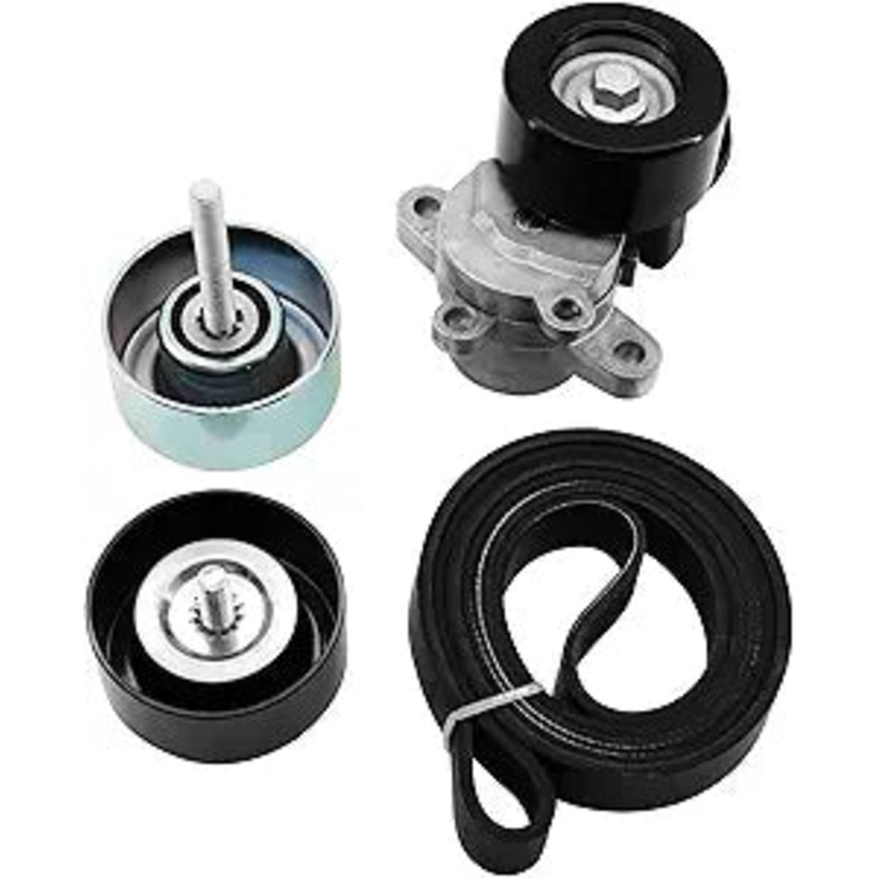 Drive Belt Tensioner and Serpentine Belt Kit Fit for Nissan Altima 2007-2012, Maxima 2009-2015, Murano 2009-2014, for 3.5L V6, Replace 39155 7PK1700