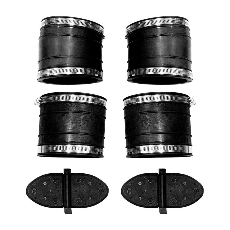 For Mercruiser Exhaust Y-pipe Kit 807166A1 Hose Bellows 32-14358T 32-44348T