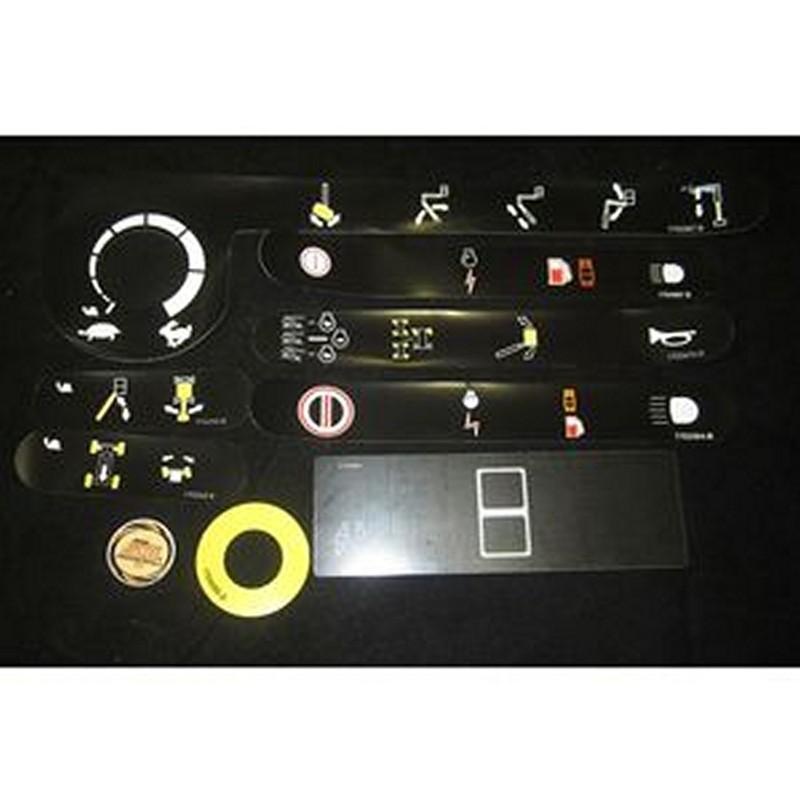 Platform Control Box Decal Kit 2915133 for JLG Boom Lift