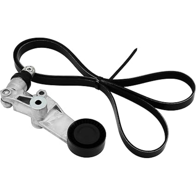 Serpentine Belt Tensioner Kit Fit for Toyota Corolla Matrix 2003-2008, Celica 2003-2005, for Chevy Prizm 1998-2002, 1.8L L4 Replaces 38286, 6PK1880