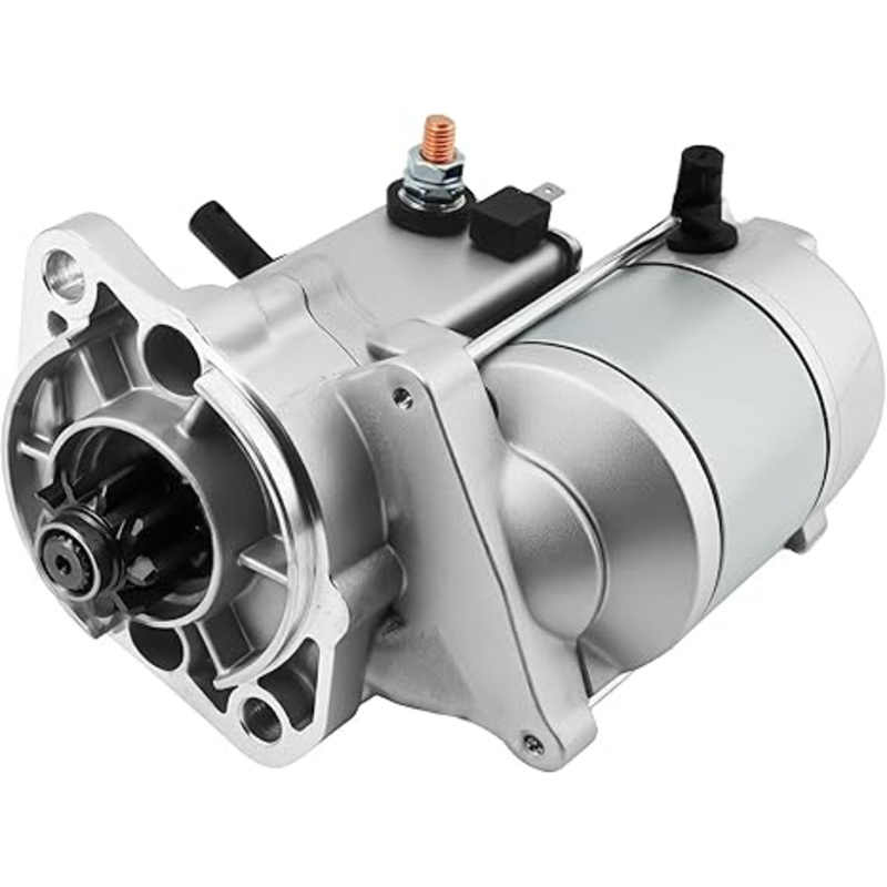 Starter 1280008460 Fit For Kubota Diesel Compact Tractors L2250 L2500 L2550 L2650 L2800 L2900 L2950 L3010 L3130 L3240 L3300 L3400 L3430 L35 KJS130 Replace 3407016081 3407016083 1280008462