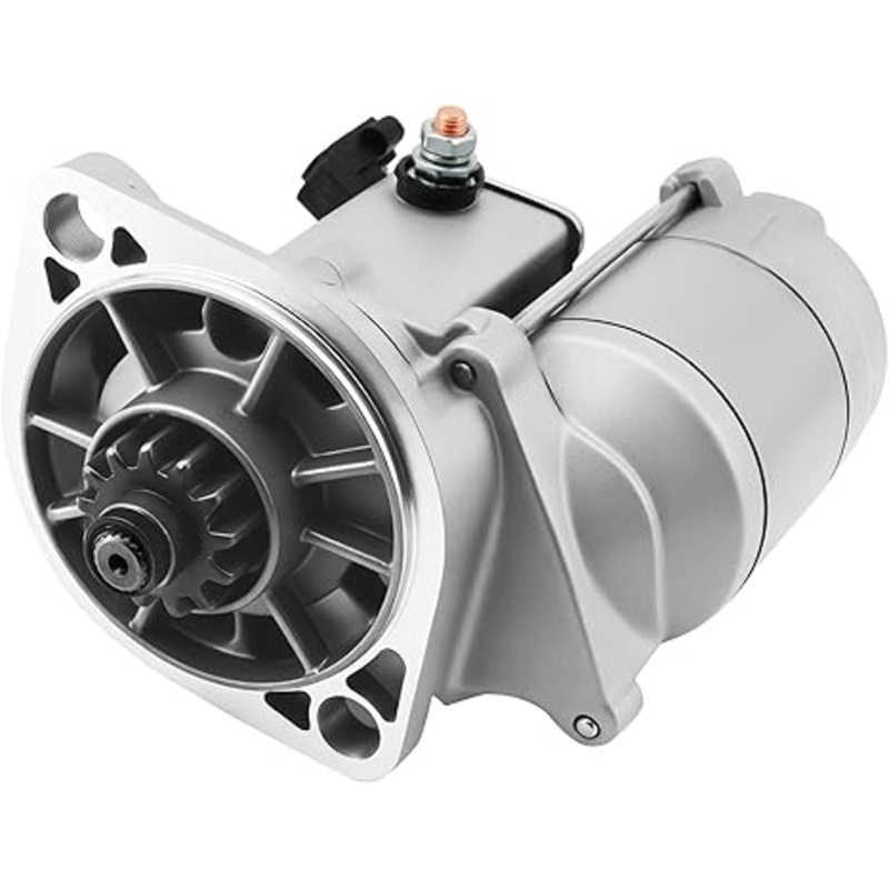 Starter AM876435 Compatible With John Deere 3032E 3038E 3120 3320 3520 3720 4105 4115 Tractors AM878415, RG60654, SE501878, TY25233, TY25237, YM129129-77010, YM129407-77010