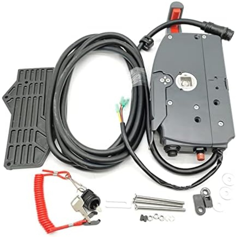 10Pin Marine Side Mount Remote Control Box for Yamaha 703-48207-22-00 Push